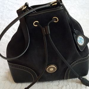 Dooney & Bourke Large Leather Bucket Bag